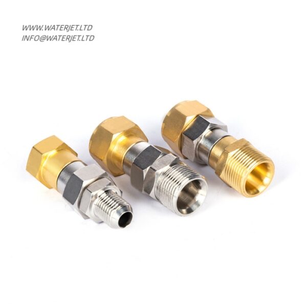 Sets Pressure Washer Swivel, 3/8 Inch Stainless Steel Npt Pressure Washer Gun Swivel - Image 4