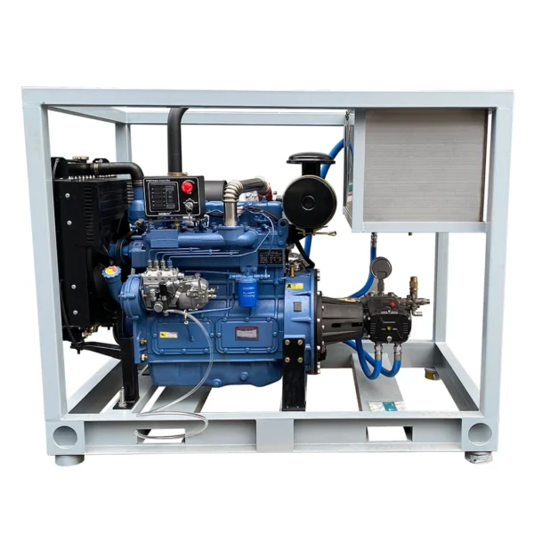 1000bar water blasiting equipment diesel engine drive - Image 4