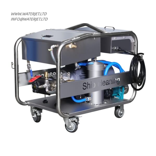 ship  clenaing machine 100mpa water blasting equipment